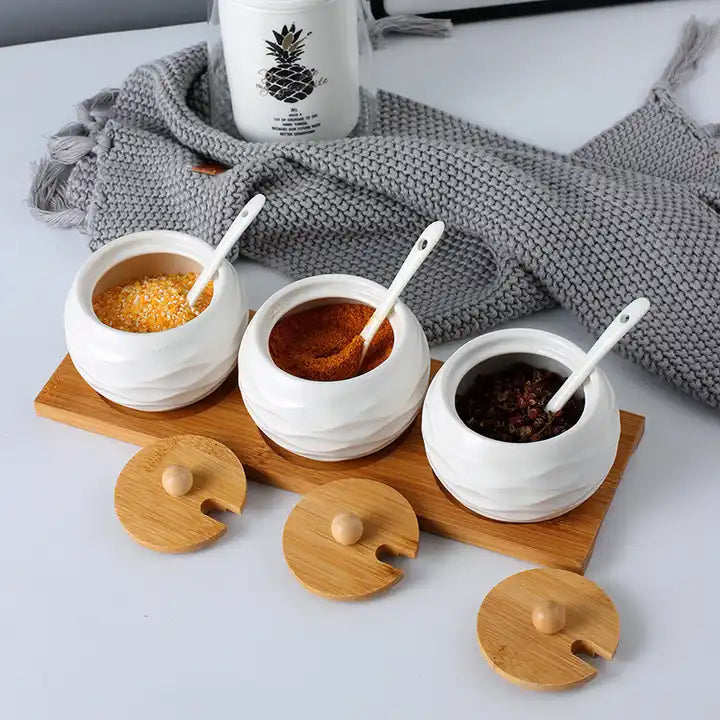 3-Teiliges Gewürzschalen Set
