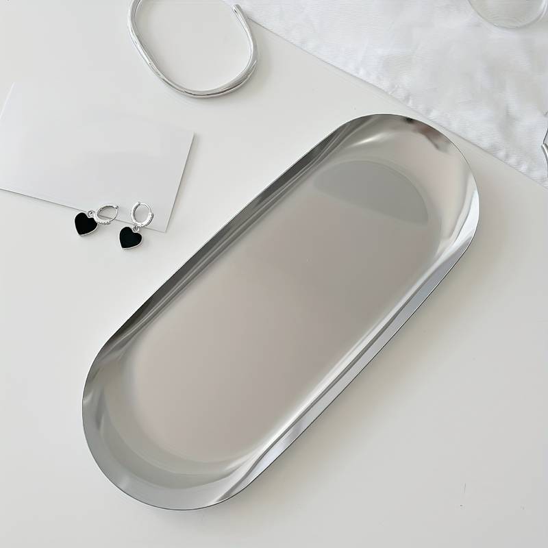 Schmucktablett in Silber (Groß)