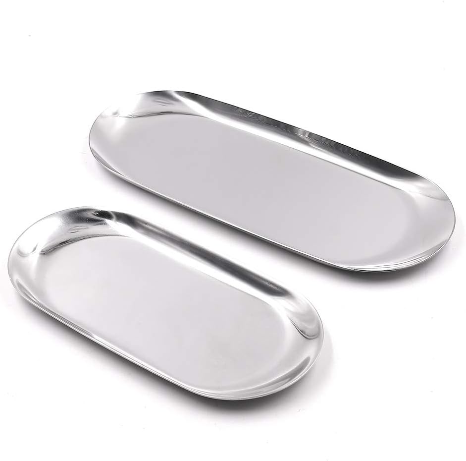 Schmucktablett in Silber (Groß)