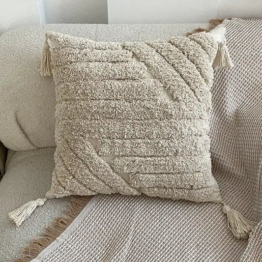 Dekokissen im Boho-Stil mit Füllung RAHEEMA